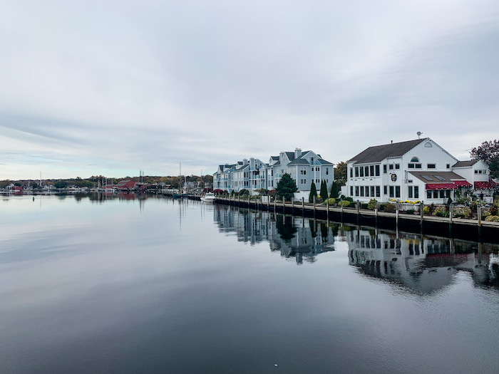 A seascape in Mystic, Connecticut