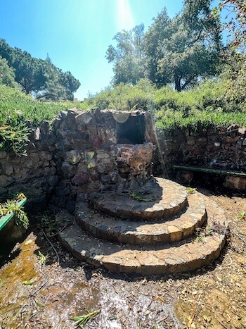 A historic fountain (that needs some work!) in Golden Hill, San Diego