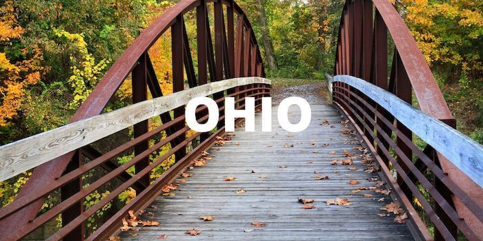 A bridge and the text OHIO