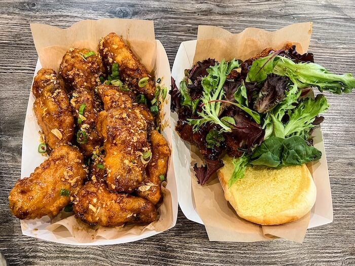 Korean wings in Chinatown, one of the top things to do in Salt Lake City