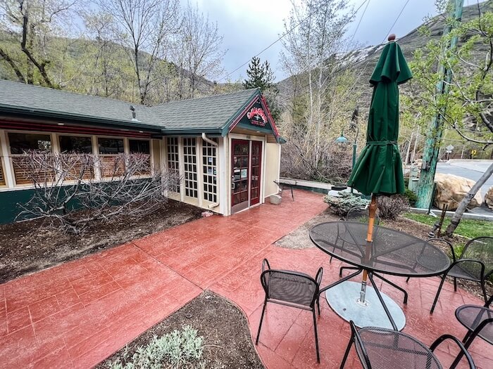 The outside of Ruth's Diner in Emigration Canyon