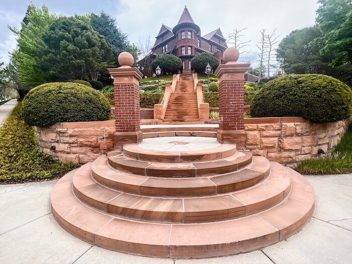 The impressive McCune Mansion in Salt Lake City