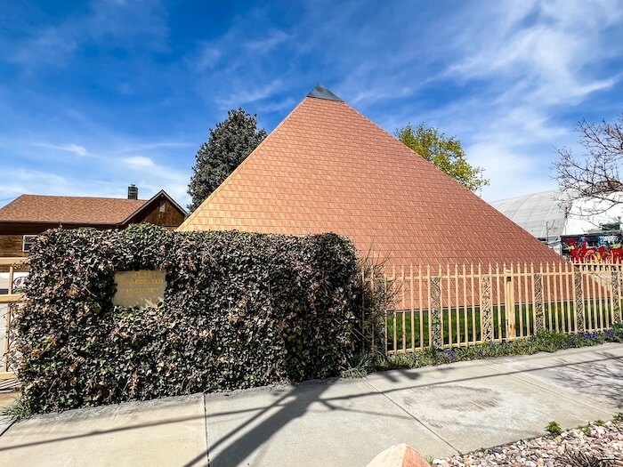The Summum Pyramid in Salt Lake City
