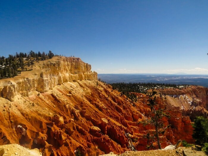 A view of Rainbow Point in Bryce Canyon National Park