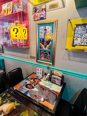 An exhibit at Totally 80's Pizza & Museum in Fort Collins