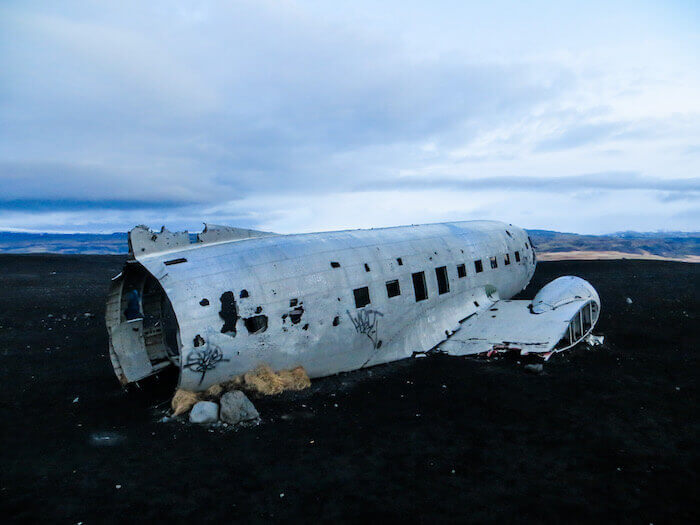 The plane wreck in Sólheimasandur 
