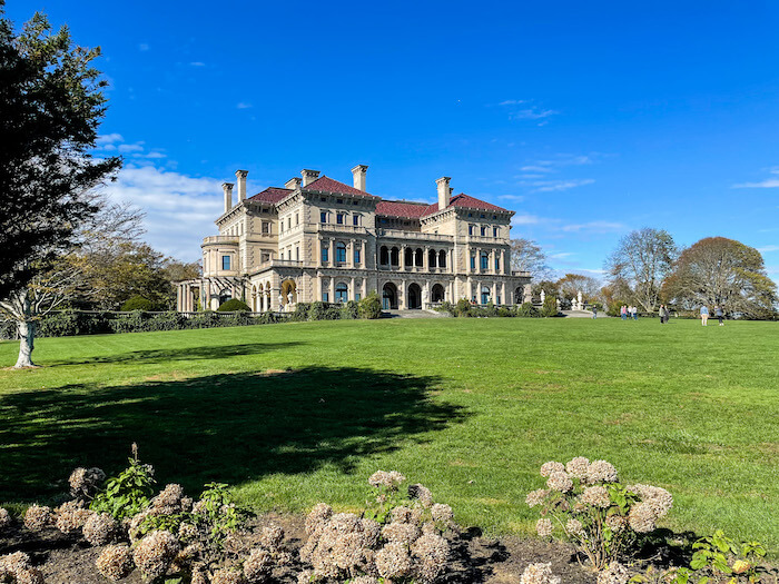 The Breakers, the biggest among mansions of Newport