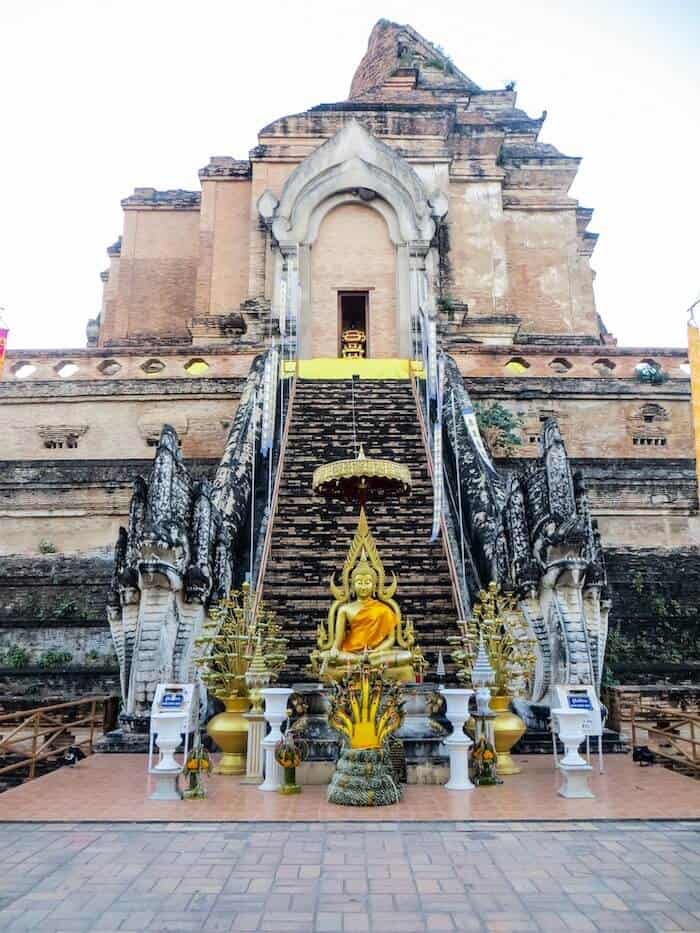 Wat Chedi Luang in Chiang Mai
