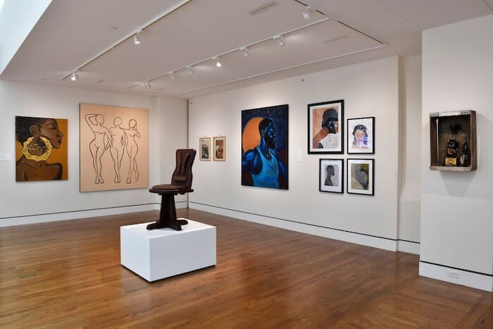 Inside the Portland Art Museum in Portland