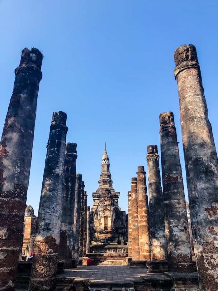 A temple in Sukhothai