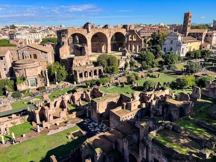 Views of ancient Rome