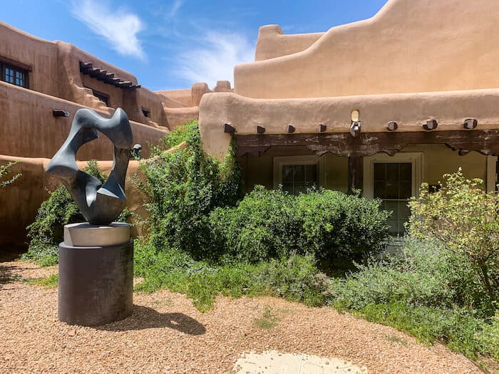 An art building in Santa Fe