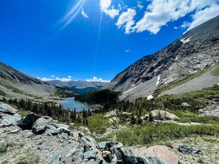 A beautiful vista in nature