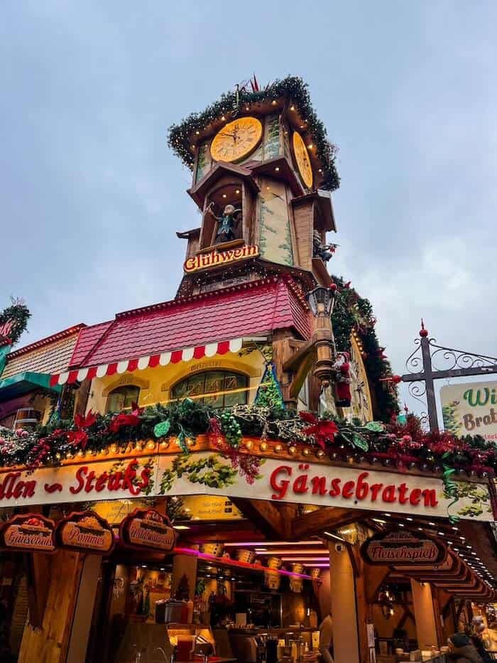 Christmas decor in Germany