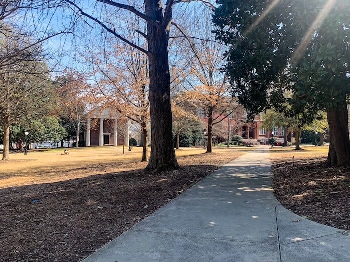 The University of Georgia campus