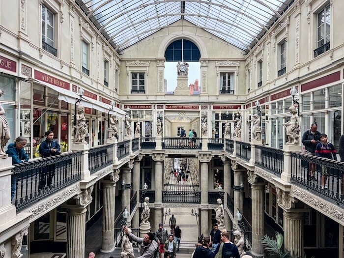 A view of the Passage Pommeraye in Nantes