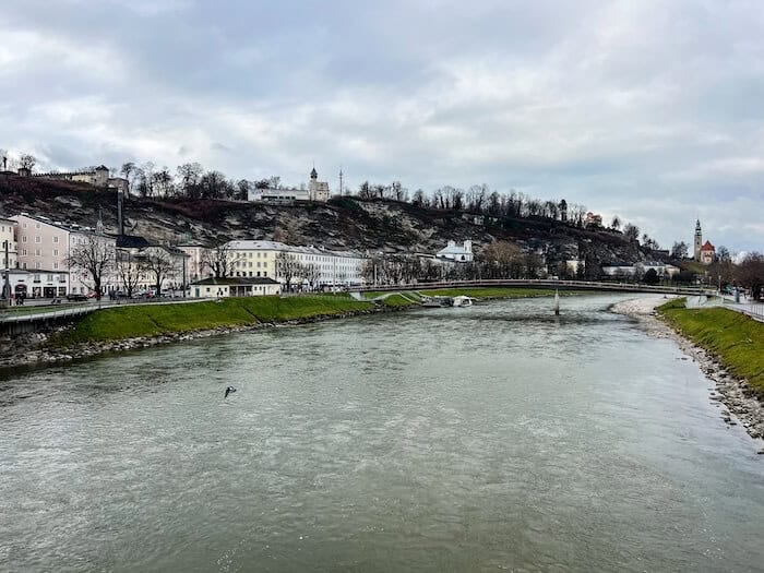 A view of the river in Salzburg