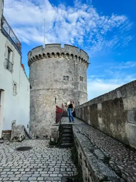 The stout Chain Tower in La Rochelle