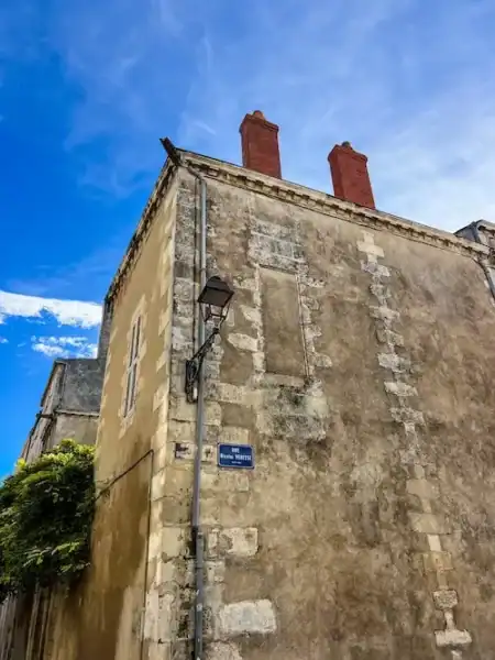The street of Maison de Nicolas Venette in La Rochelle