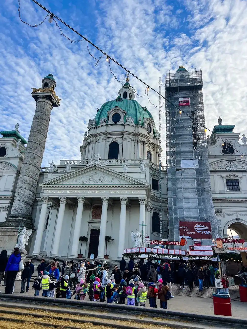 A domed church in Vienna, Austria