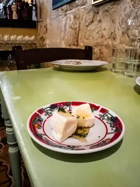 A plate of cheeselets in Valletta, Malta