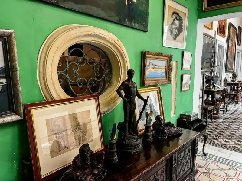 Inside a noble home in Valletta, Malta