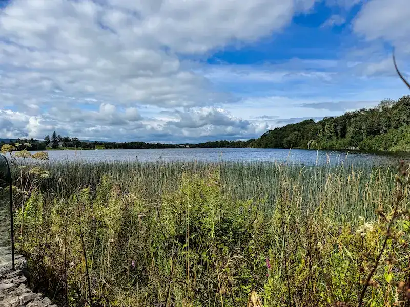 A lake in Northern Ireland on a peaceful day