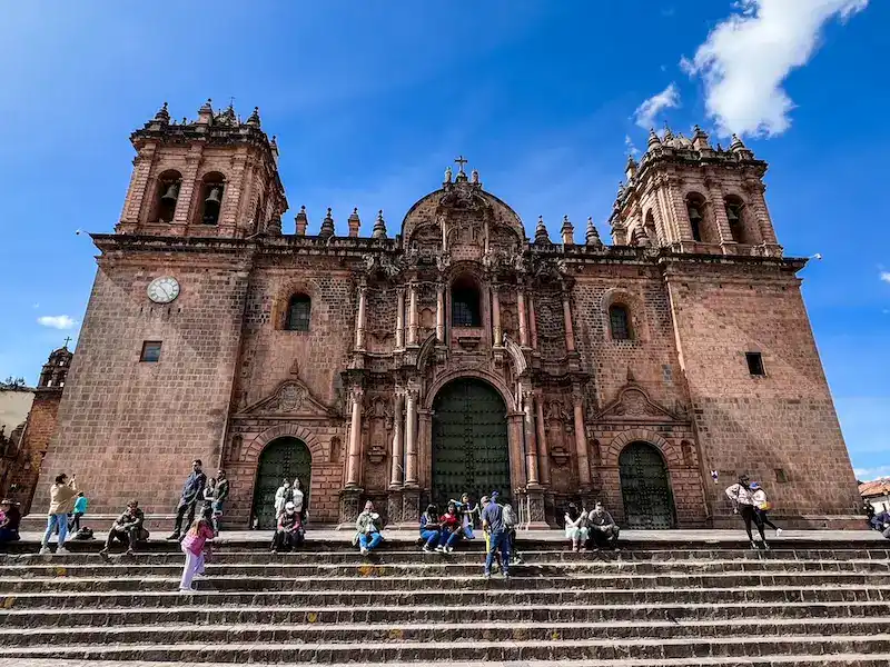 A church in the main square of Cusco