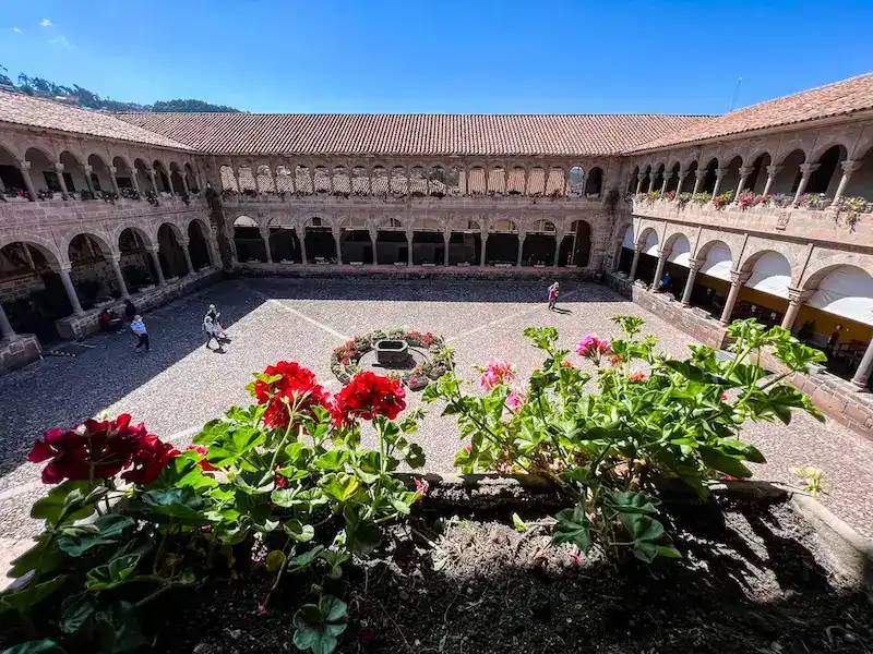 Inside Convento de Santo Domingo del Cusco in Cusco
