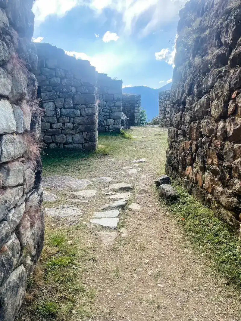 A quiet circuit at Machu Picchu