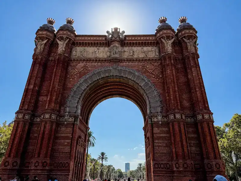 Arc de Triomf in Barcelona