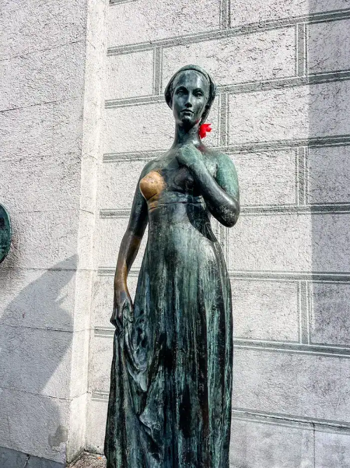 A Juliet statue in Munich