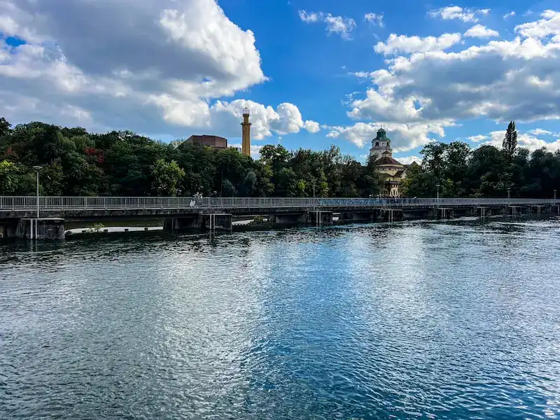 A river view in Munich