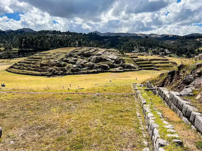 Inca ruins in Cusco on a Peru itinerary