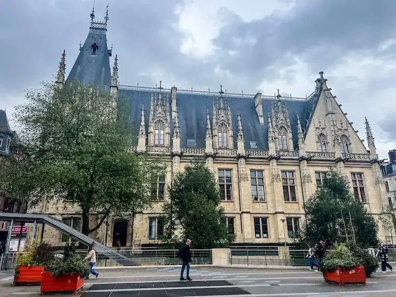 A historical building in Rouen