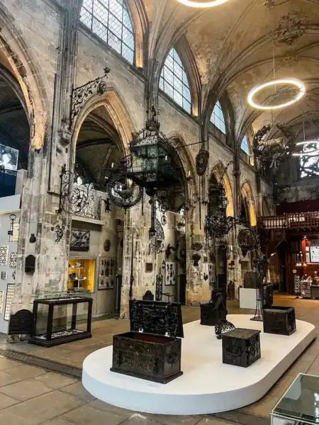 Inside the Musée Le Secq des Tournelles in Rouen