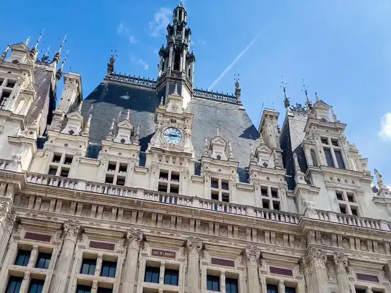 A view of the town hall in the 10th, considered by some to be the worst arrondissement in Paris