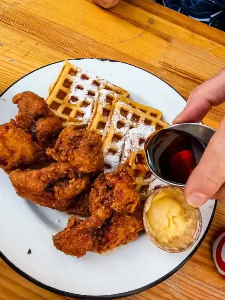 Waffles in the 10th, considered by some to be the worst arrondissement in Paris