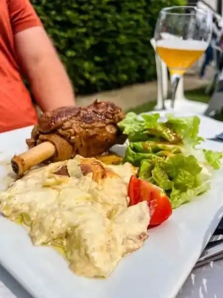 A savory lunch in Chantilly, a day trip from Paris