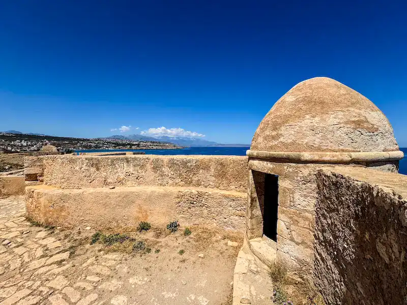 Fortezza Fortress on a Crete itinerary
