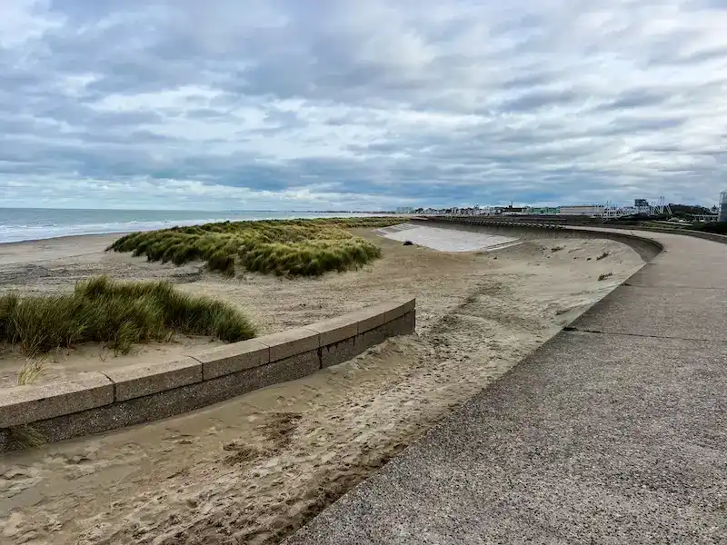 The beaches of Dunkirk on a day trip from Paris