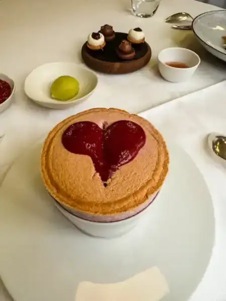 Dessert in Lyon on a day trip from Paris